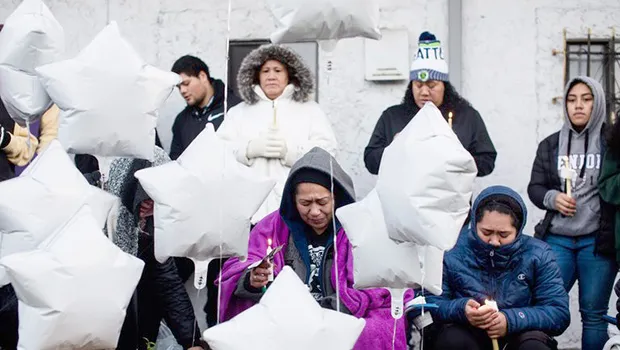 Family and friends of Losia Faletogo gather for vigil
