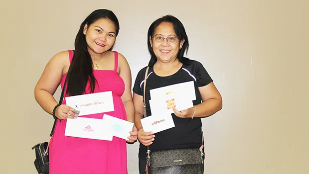 Median Ramores (left) and her mother, Marisel Ramores (right)