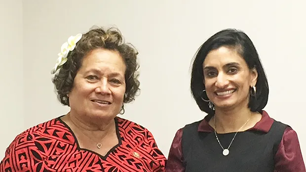 Congresswoman Amata with Centers for Medicare and Medicaid Administrator Seema Verma,