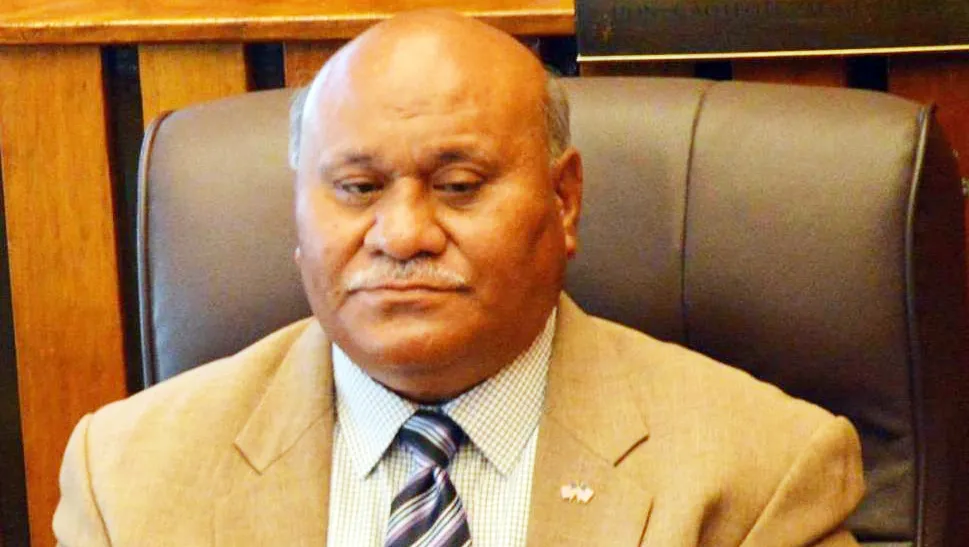 Sen. Faamausili Mau Mau Jr 