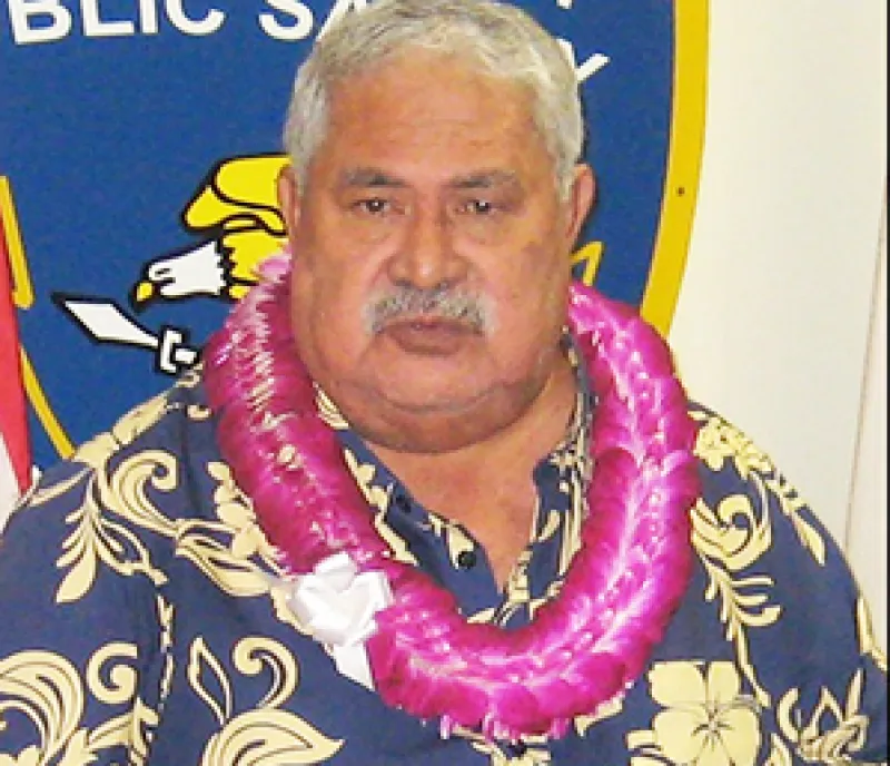 Sen. President Tuaolo Manaia Fruean 