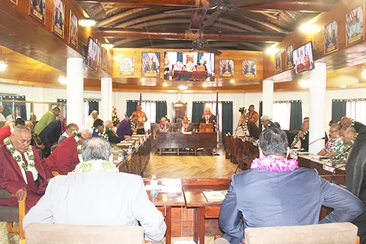 Senate session