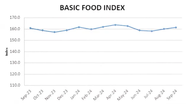 basic food index graphic