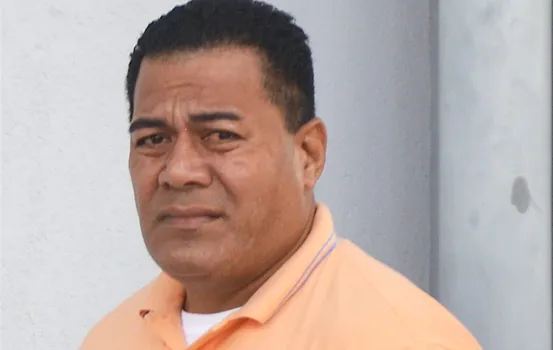 Sio Godinet leaving the court house Wednesday