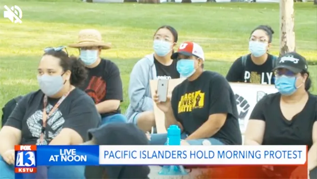 Utah's Pacific Islander community shows solidarity with Black Lives Matter movement.