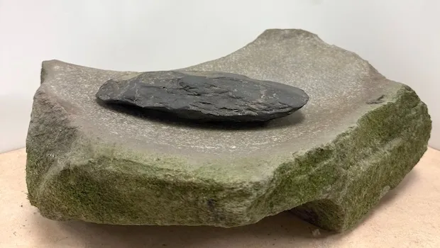 Foaga was used more than 500 years ago to sharpen stone tools