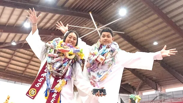 Tafuna High School graduates celebrate