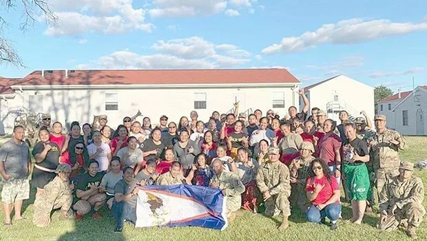 American Samoa soldiers at Ft. McCoy