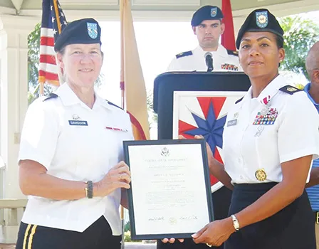 Command Sergeant Major Sonya Tia'i Mallory