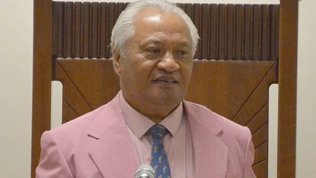 House Speaker, Savali Talavou Ale told