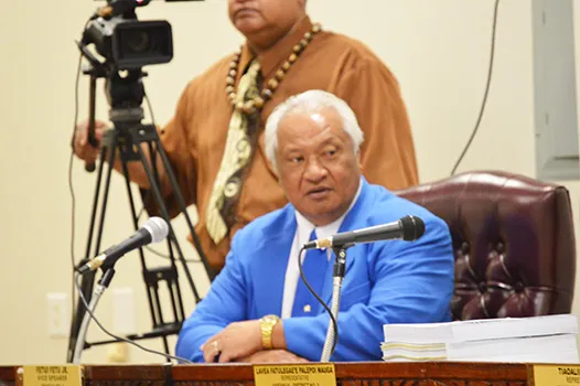 House Speaker Savali 