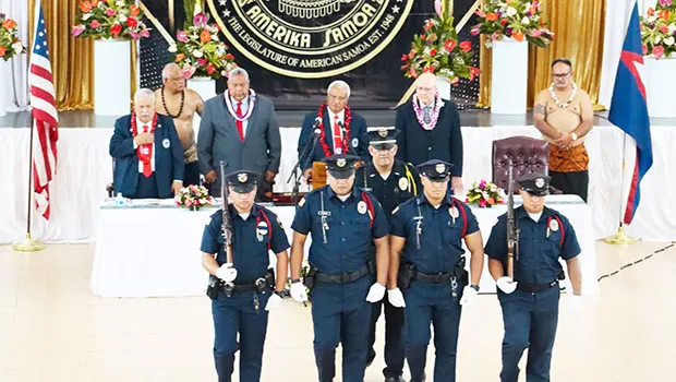 GOVERNOR AND OTHERS AT STATE OF THE TERRITORY