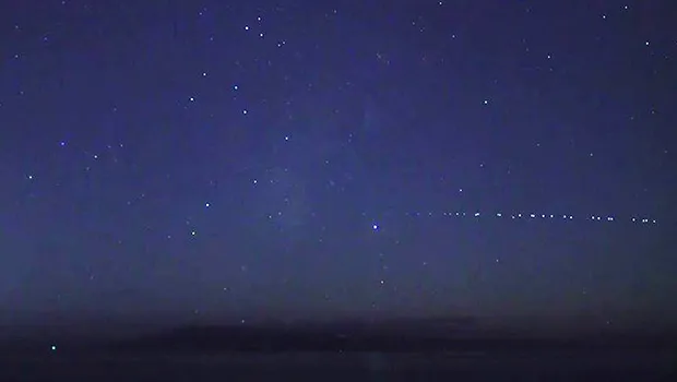 strange lights in the sky