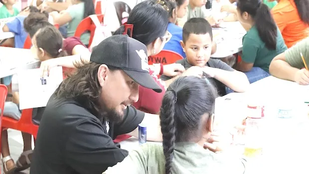 students at stem camp