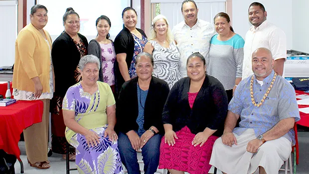 Local substance abuse counselors with Cynthia Moreno-Tuohy, of The Association of Addiction Professionals