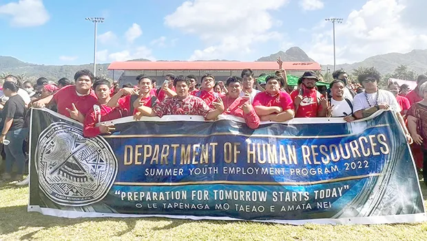 Stuents participating in ASG’s Summer Youth Employment Program 