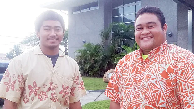 Stephano Afoa and Iosefa Mulivanu 