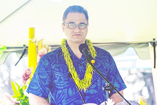 Lt. Gov. Talauega Eleasalo V. Ale