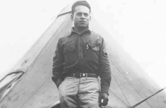 American Samoa’s own Peter Tali Coleman, pictured here in the U.S. Army in World War II, is a Pearl Harbor survivor.