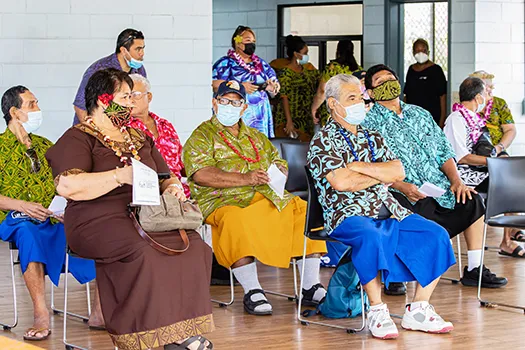Senior Citizens at Senior Citizens Day event
