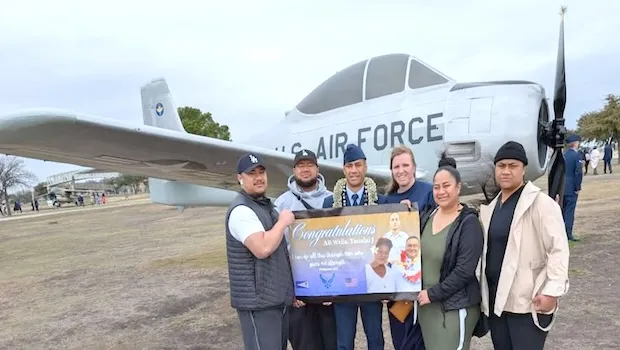 Taualai James Wells and family