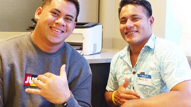 Paolo (left) and Francis (right)