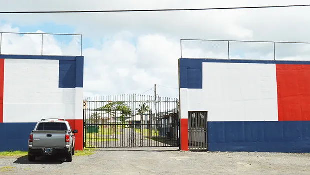 Main entrance to the Territorial Correctional Facility