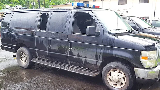 photo of the TCF van