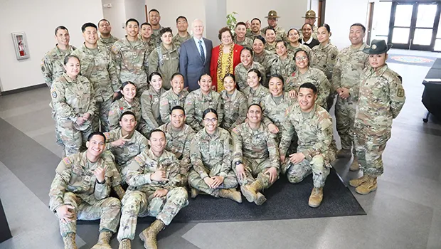 Amata with Toa o Samoa serving in Virginia