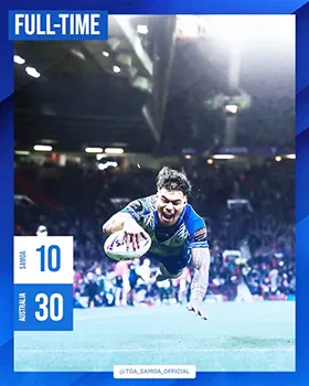 Final Score Rugby League World cup