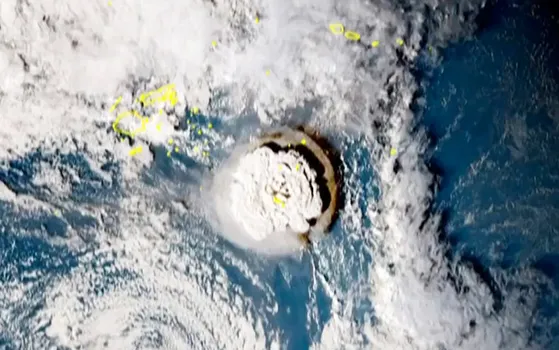 Tonga eruption