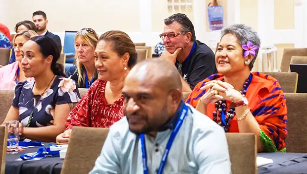 Participants at the second Pacific Tourism Insights Conference in Apia, Samoa.