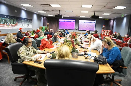 NORAD tracking Santa