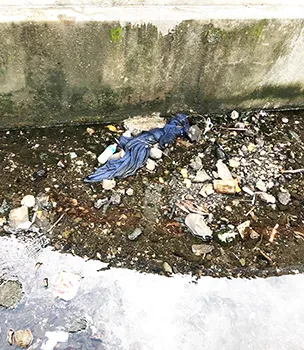 trash found during October’s government clean-up day
