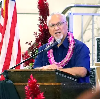 Governor Pulaali’i Nikolao Pula