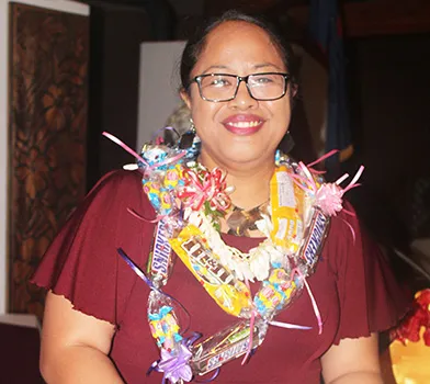 2019 Territorial Teacher of the Year (TTOY), Jordanna Maga