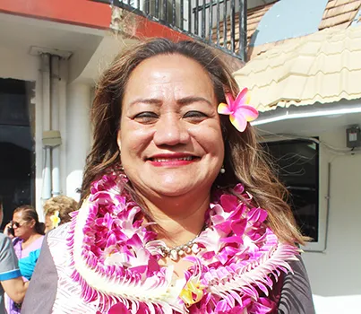 ODAPM director Lisa Tuato’o
