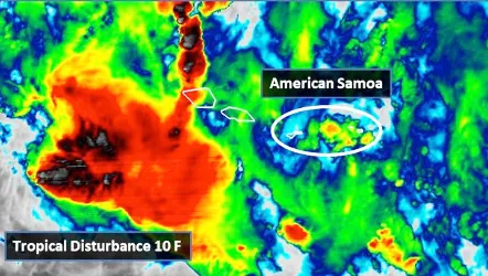 Nat'l Weather Service Pago Pago graphic