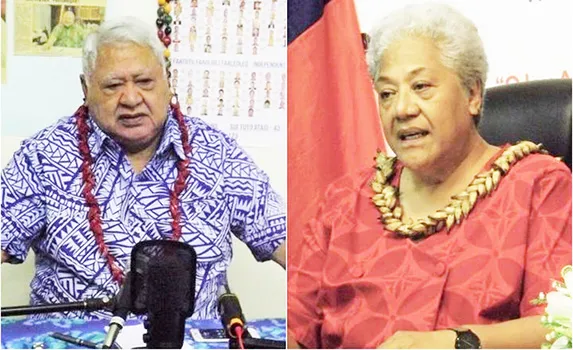 Tuilaepa Sailele Malielegaoi and Fiame Naomi Mataafa 