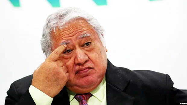 Samoan Prime Minister Tuilaepa Aiono Sailele Malielegaoi 