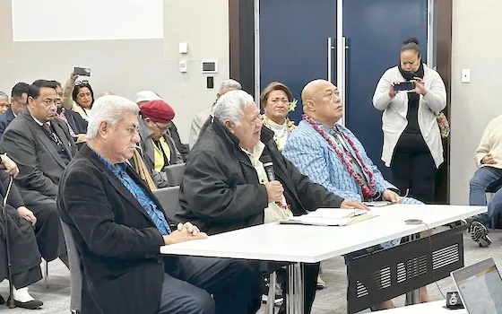 former Prime Minister Tuilaepa Sa'ilele Malielegaoi 