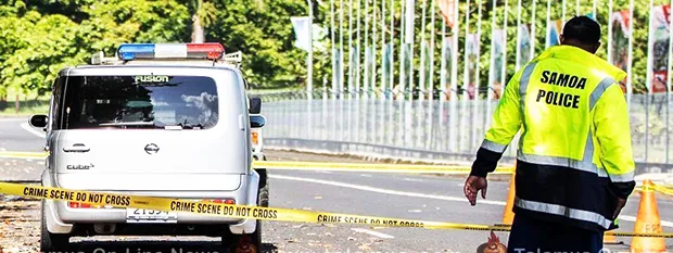 The Nissan Cube in which the dead bodies were found
