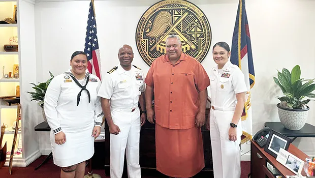 GOVERNOR WITH TOA O SAMOA