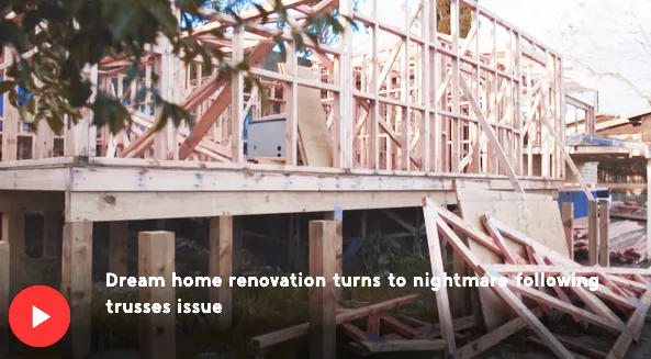 Photo of unfinished house