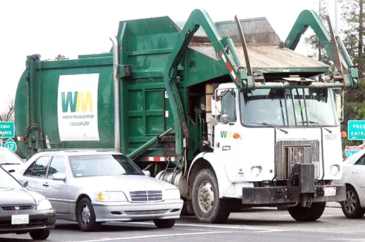 Waste Management truck