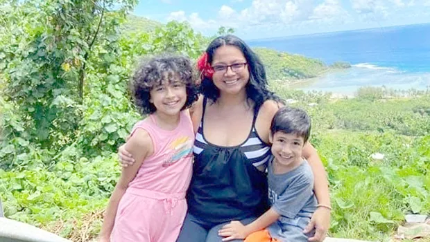 Epifania Rapozo and her children