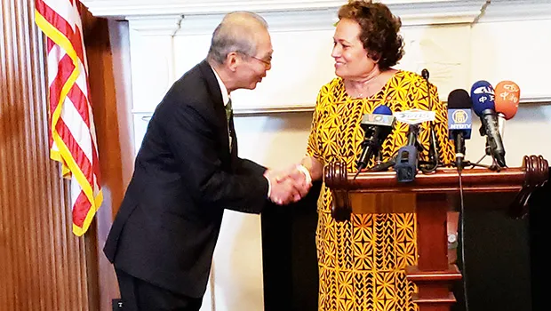  Congresswoman Amata and Stanley Kao