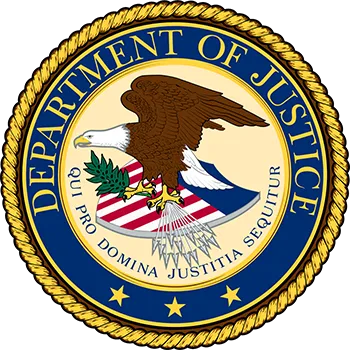 USDOJ logo