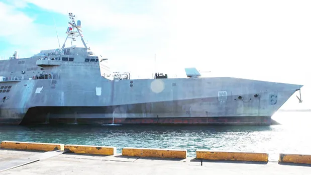 USS Jackson in Apia