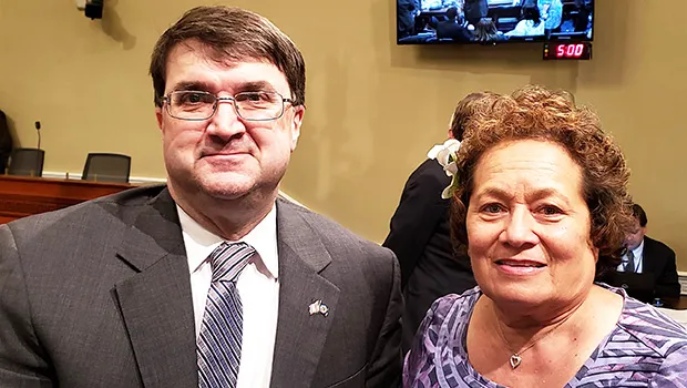 Congresswoman Amata with VA Secretary Wilkie